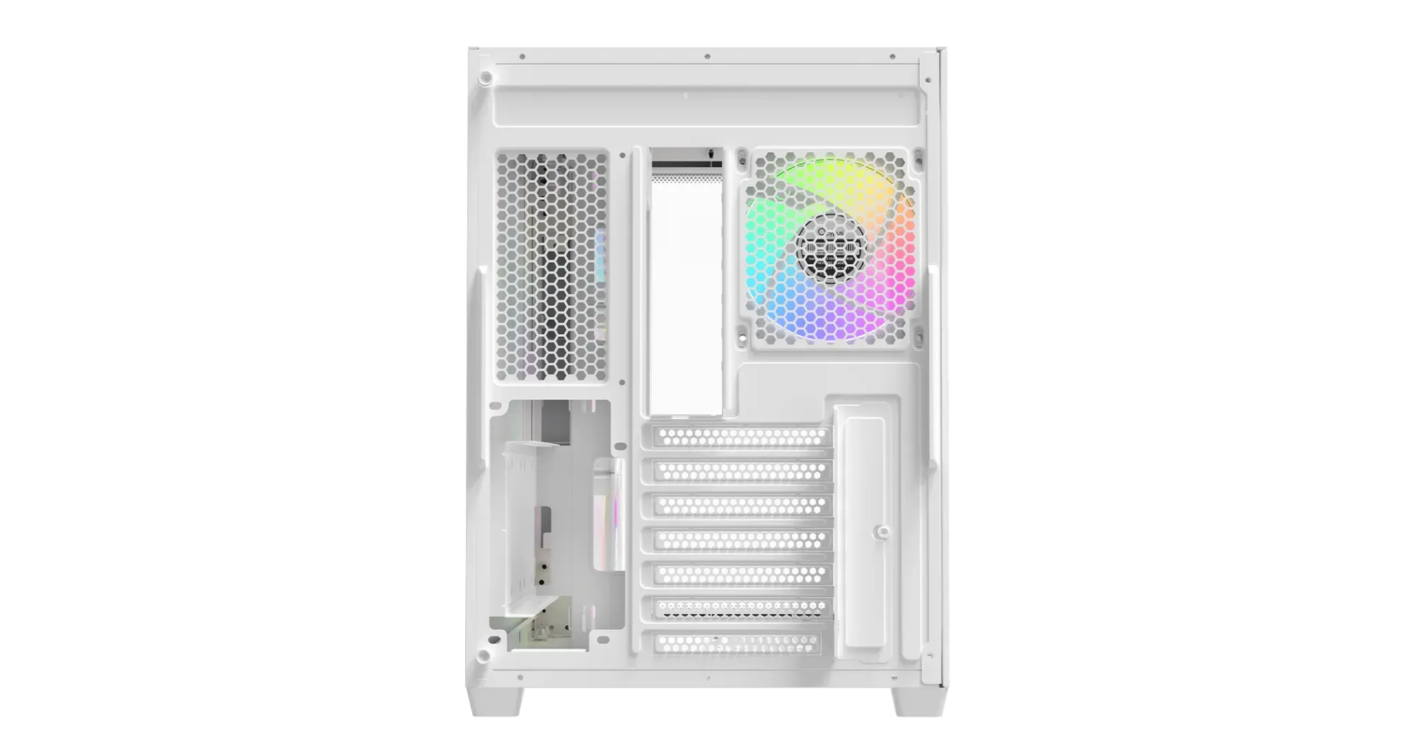 Корпус Ocypus Iota C70 WH Curve ARGB Digital ATX/mATX/mITX 2xUSB Type-C Белый Iota-C70-WHD400CD-GL — фото 4