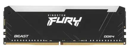 Оперативная память 16GB DDR4 3200MHz Kingston FURY Beast RGB Black CL16 KF432C16BB12A/16WP — фото 3