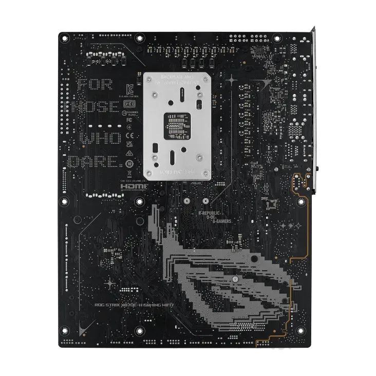 Материнская плата ASUS ROG STRIX X870E-H GAMING WIFI7 AM5 4xDDR5 4xSATA 4xM.2 HDMI 3xType-C ATX — фото 4
