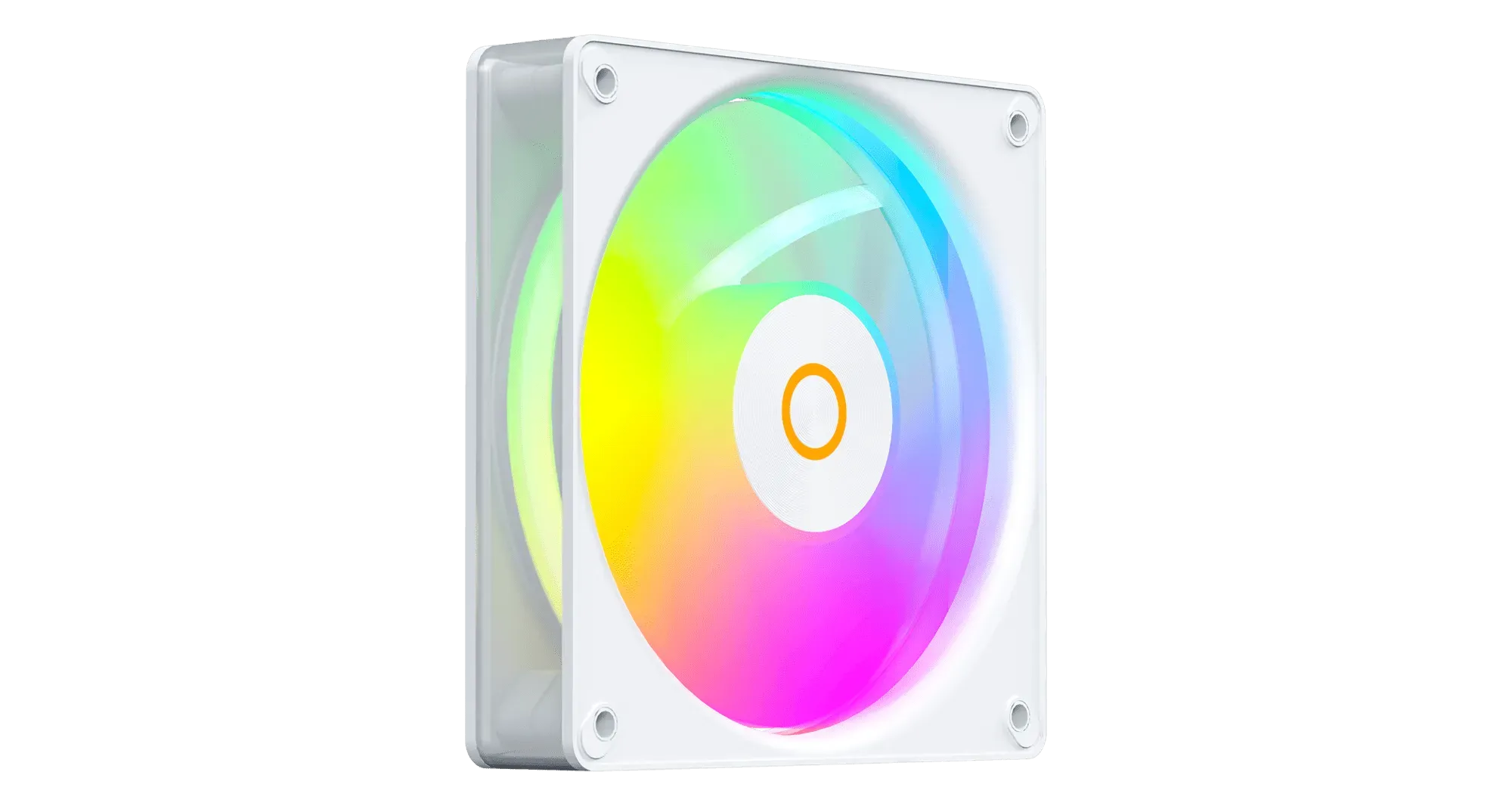Вентилятор для корпуса Ocypus Gamma F12 Elite WH ARGB REVERSE BLADE 1x(120x120x25mm) Белый — купить в Lirotech
