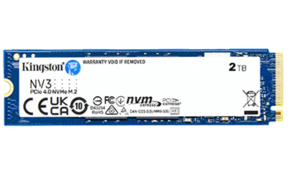Твердотельный накопитель 2000GB SSD Kingston SNV3S/2000G M.2 2280 Gen4x4 NVMe R6000MB/s W5000MB/s — 2000GB SSD — купить в Lirotech