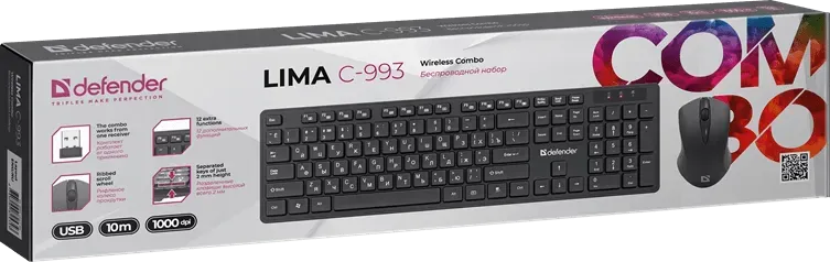 Беспроводной набор Defender Lima C-993 — фото 6