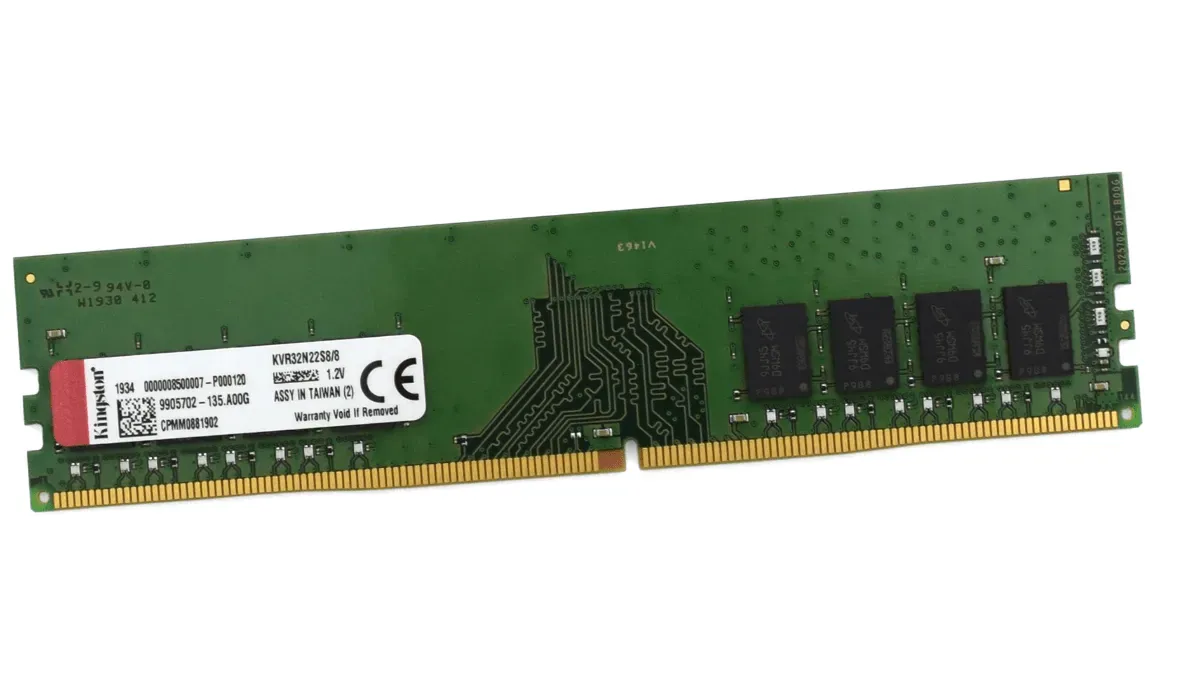 Оперативная память  8GB DDR4 3200MHz KINGSTON UDIMM 288-pin CL22 KVR32N22S8/8 — 8GB DDR4 3200MHz — купить в Lirotech