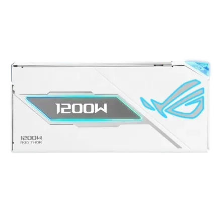 Геймерский Блок питания ASUS ROG-THOR-1200P3-WHITE-GAMING 1200W 80Plus Platinum — фото 2