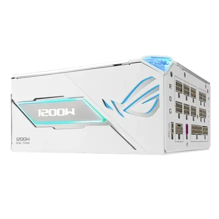Геймерский Блок питания ASUS ROG-THOR-1200P3-WHITE-GAMING 1200W 80Plus Platinum — фото 5