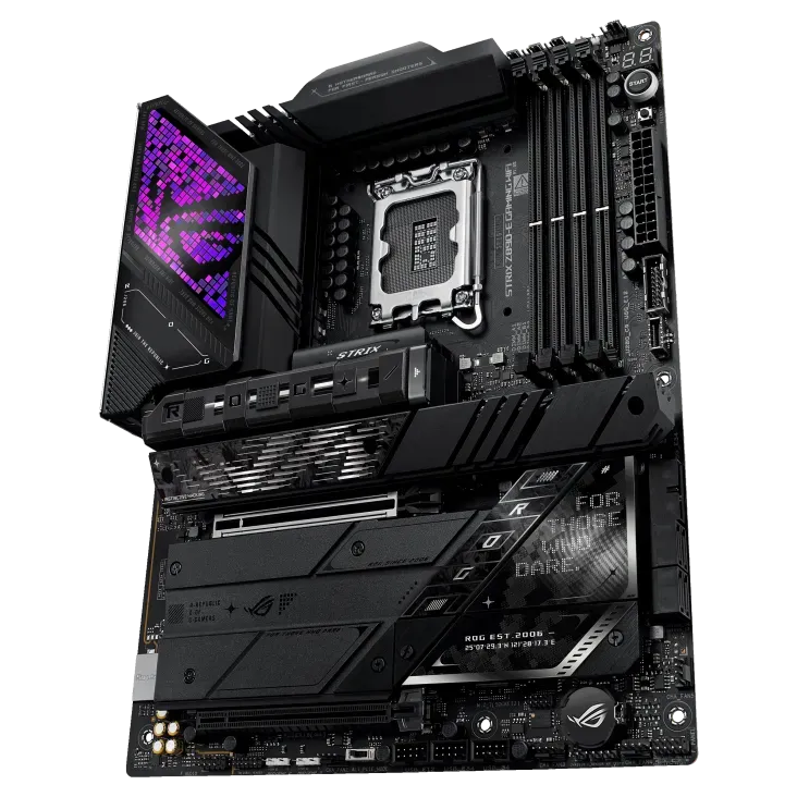 Материнская плата ASUS ROG STRIX Z890-E GAMING WIFI, LGA1851 Z890 4xDDR5 4xSATA3 7xM.2 ATX — фото 11