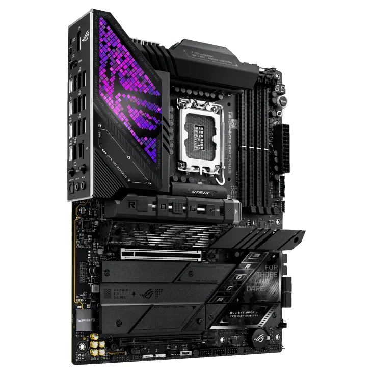 Материнская плата ASUS ROG STRIX Z890-E GAMING WIFI, LGA1851 Z890 4xDDR5 4xSATA3 7xM.2 ATX — фото 2