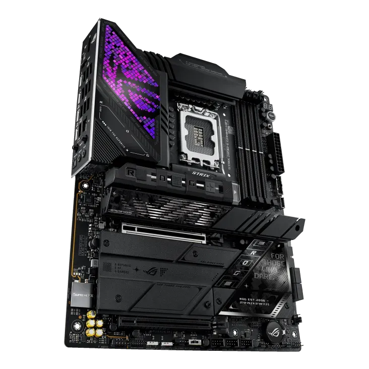 Материнская плата ASUS ROG STRIX Z890-E GAMING WIFI, LGA1851 Z890 4xDDR5 4xSATA3 7xM.2 ATX — фото 7