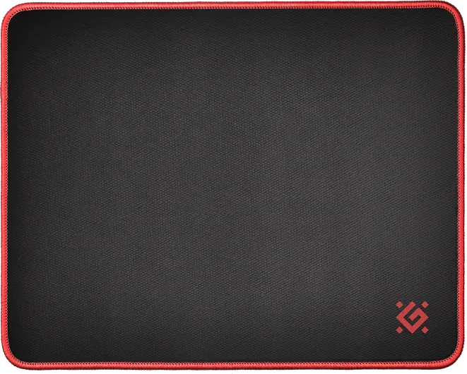 Игровой коврик для компьютерной мыши Defender Black M, НОВИНКА — фото 1