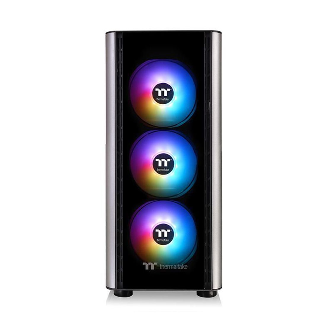 Компьютерный корпус, Thermaltake, Level 20 MT ARGB, CA-1M7-00M1WN-00, Mid-tower, ATX/M-ATX/Mini-ITX, USB 3.0*2, HD-Audio, 1*120 мм / 3*120 мм Addressable RGB, Высота процессорного куллера до 170 мм, Длина VGA до 366 мм, 2*3.5"/2*2.5", 455*204*471 мм, Стал — фото 2