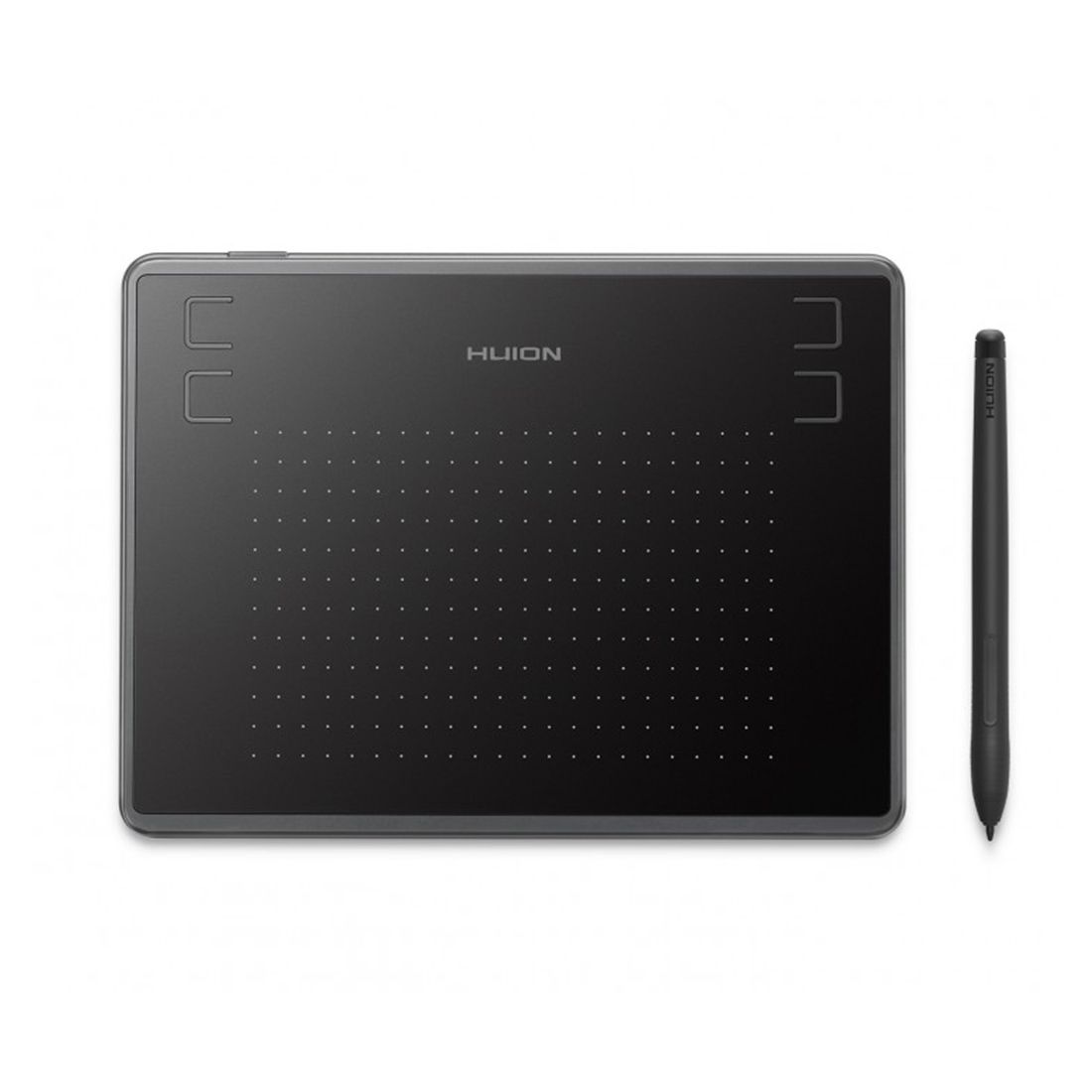 Графический планшет, Huion, H430P, Разрешение 5080 lpi, Чувствительность к нажатию 4096, Интерфейс USB, Рабочая область 121,9*76,2 мм. (4,8"х3"), Чёрный — фото 2