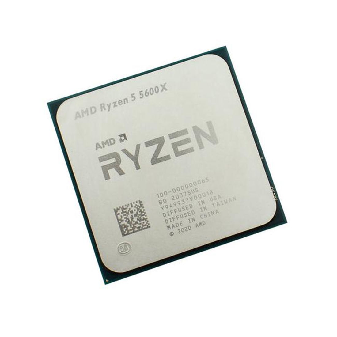 Процессор, AMD, AM4 Ryzen 5 5600X, oem, 3M L2 + 32M L3, 3.7 GHz, 6/12 Core, 65 Вт, без встроенного видео — фото 1
