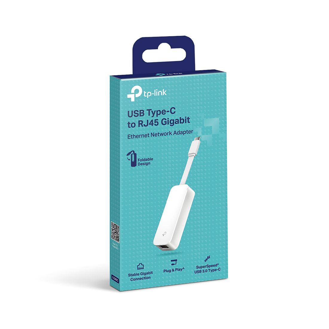 Сетевой адаптер, TP-Link, UE300C, USB TypeC/RJ45 Gigabit Ethernet — фото 3