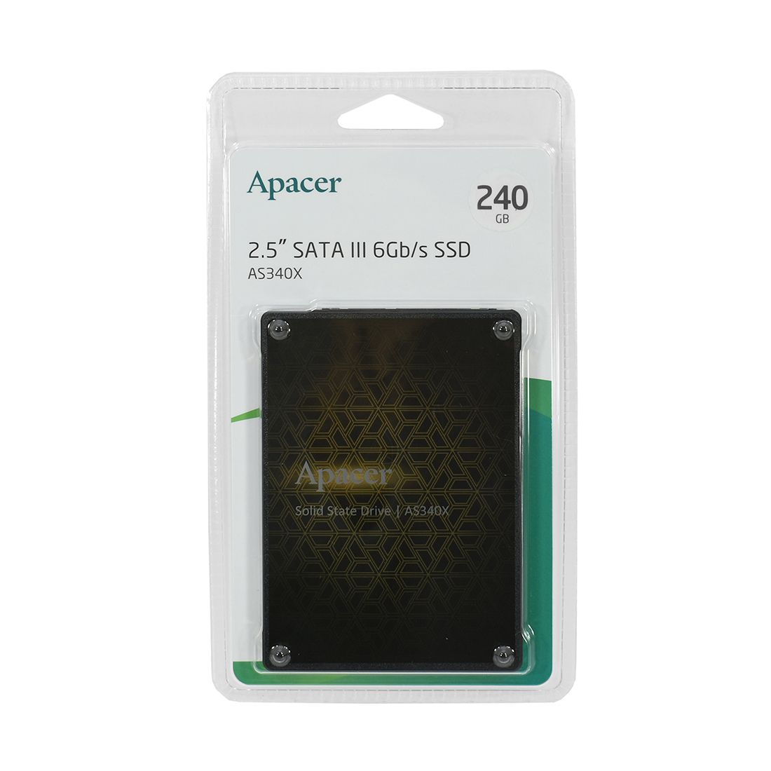 Твердотельный накопитель SSD, Apacer, AS340X AP240GAS340XC-1, 240 GB, SATA, 550/520 Мб/с — фото 3
