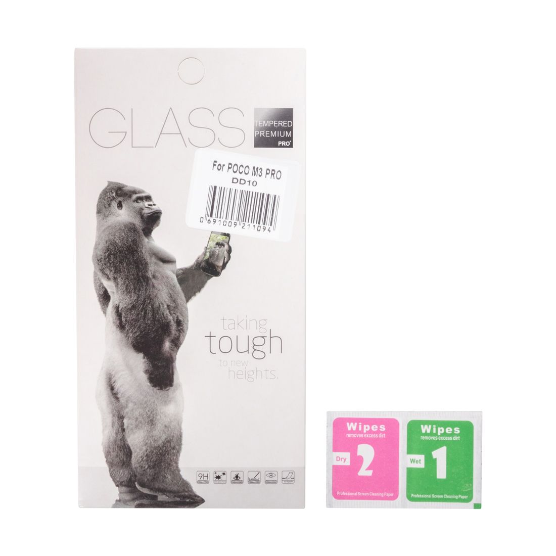 Защитное стекло, DD10, для Xiaomi, POCO M3 Pro, 9D, Full — фото 2