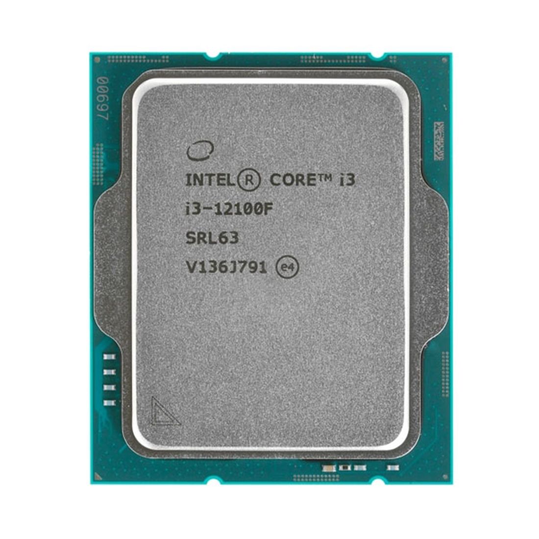 Процессор, Intel, i3-12100F LGA1700, оем, 12M, 3.30 GHz, 4/8 Core Alder Lake, 58 (89) Вт, без встроенного видео — фото 1