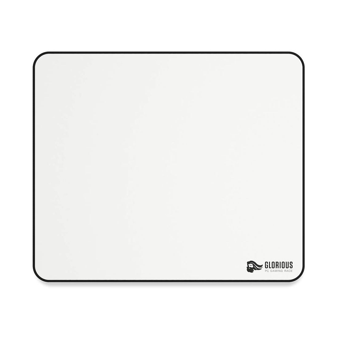 Коврик для компьютерной мыши, Glorious, L, GW-L, 330x280x2, Резиновая основа, Тканевая поверхность, Белый — фото 2