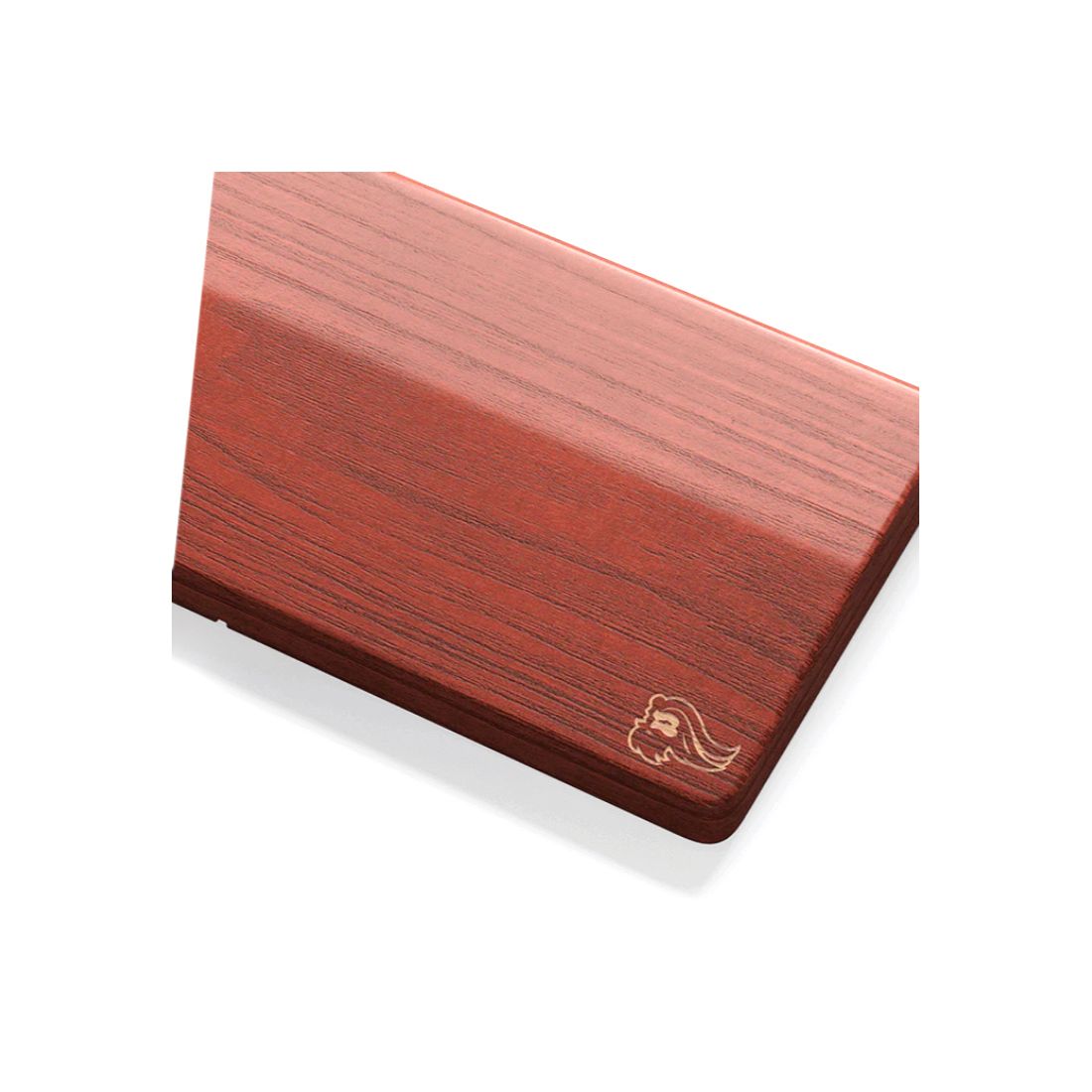 Подставка эргономическая под запястья, Glorious, Wrist Rest Full Size, GV-100-BROWN, 430x100x19, Дерево, Резиновая основа, Коричневый — фото 3