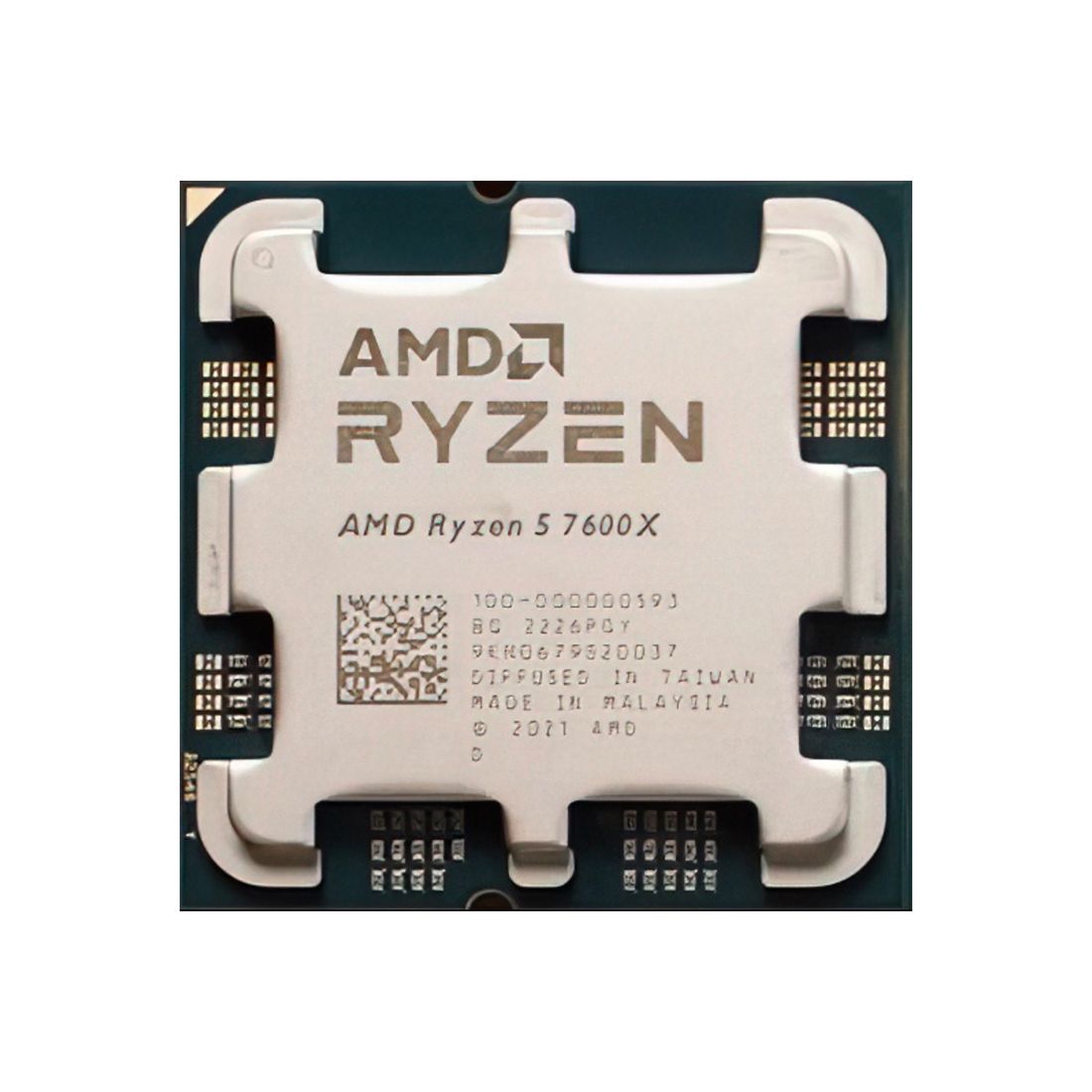 Процессор, AMD, AM5 Ryzen 5 7600X, oem, 6M L2 + 32M L3, 4.7 GHz, 6/12 Core, 105 Вт, AMD Radeon Graphic — AMD Ryzen 5 7600X, DDR5 — купить в Lirotech