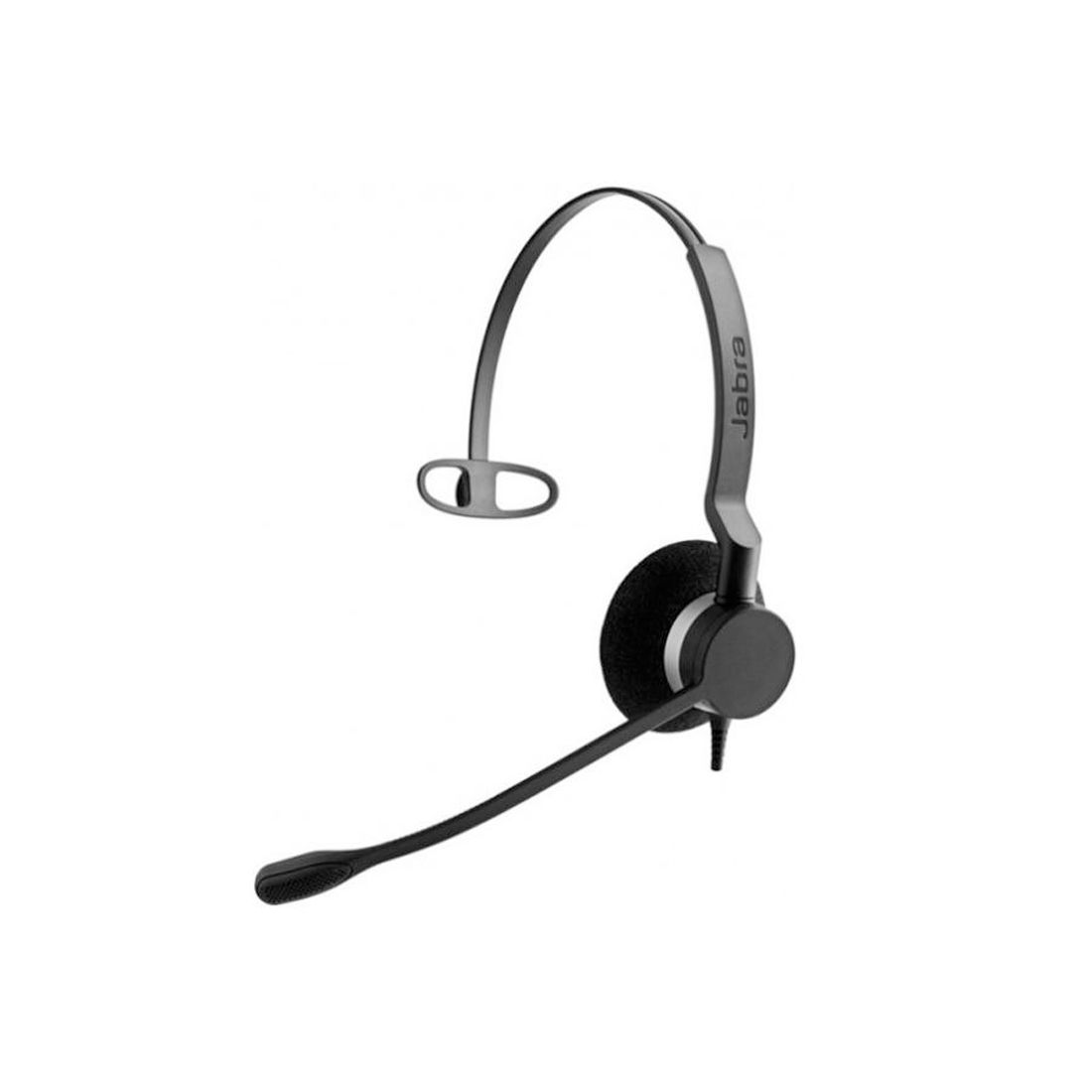 Гарнитура, Jabra, 2303-820-104, Jabra BIZ 2300 Mono QD, NC, Проводная, Защита PeakStop, накладные, Односторонняя гарнитура, Подключение QD — купить в Lirotech