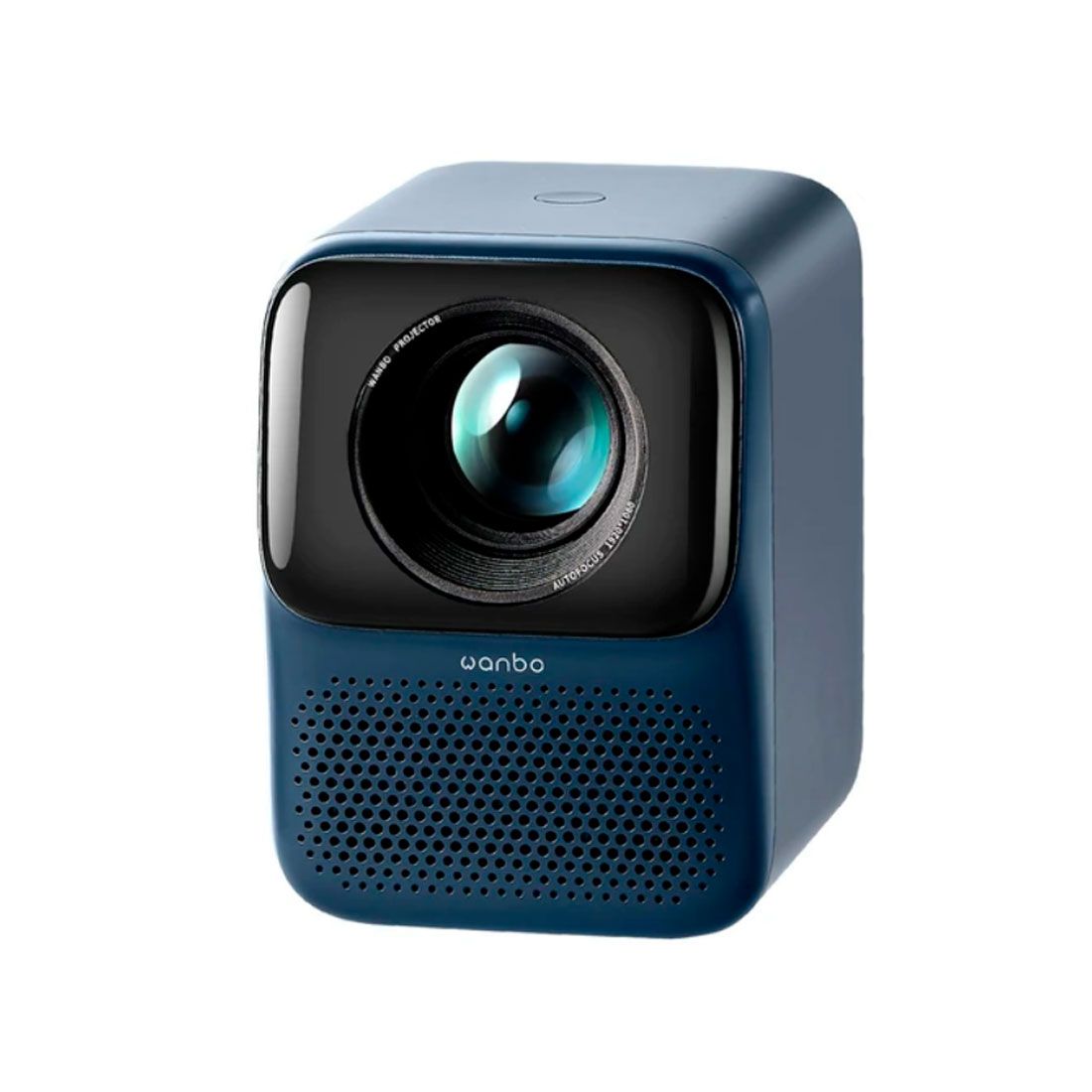 Проектор портативный, Wanbo, NEW T2 Max, LCD, 1920x1080, 450 ANSI lm, 2000:1, Android 9.0, Auto Focus, 1+16G, 20000 часов, Wi-Fi, Bluetooth, HDMI*1, USB*1, 3.5mm, DC*1, 3W*2, синий — купить в Lirotech