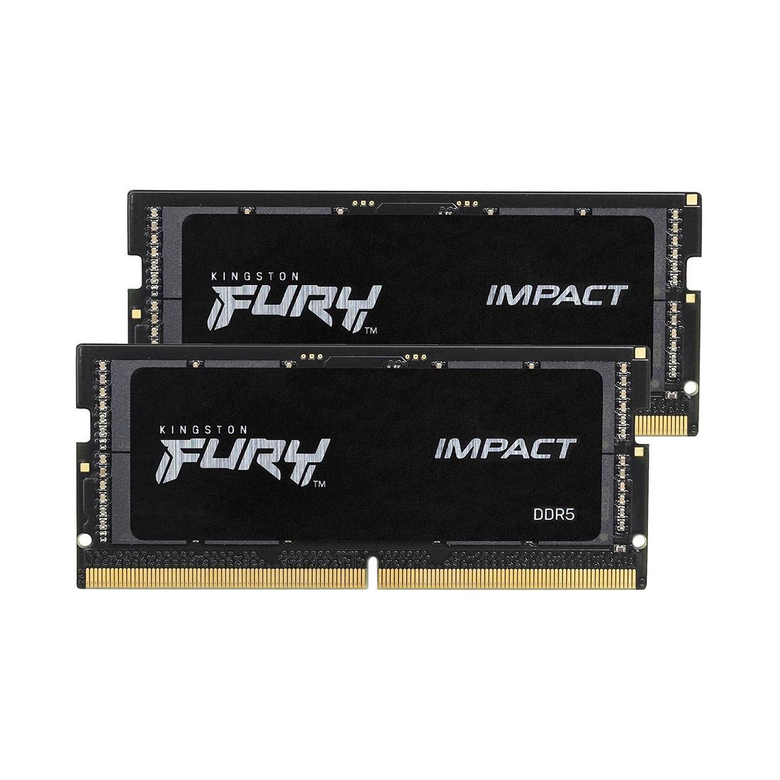 Комплект модулей памяти для ноутбука, Kingston, FURY Impact KF548S38IBK2-32 (Kit 2x16GB), DDR5, 32GB, SO-DIMM <PC5-38400/4800MHz> — фото 2