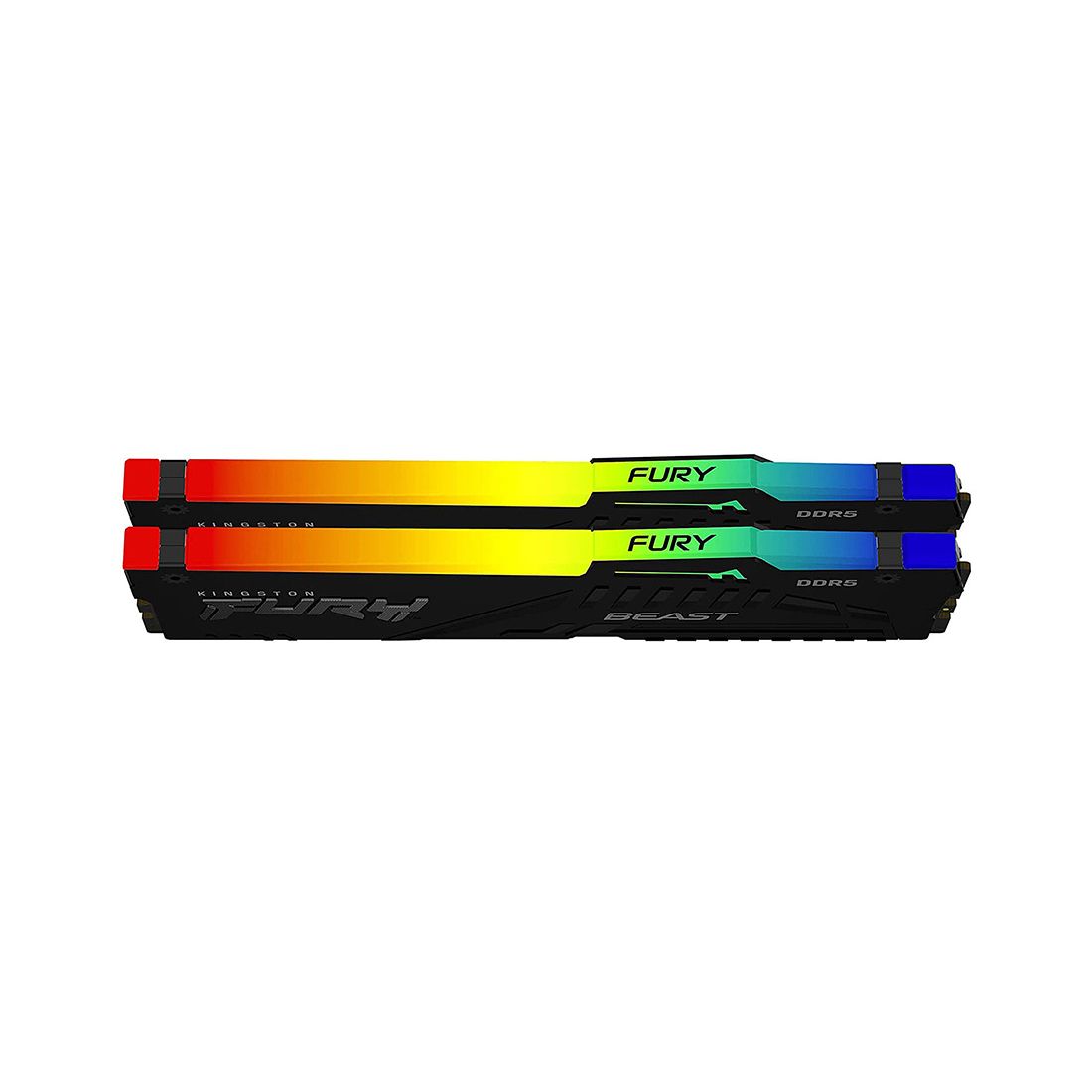 Комплект модулей памяти, Kingston, FURY Beast RGB KF560C36BBEAK2-64 (Kit 2x32GB), DDR5, 64GB, CL36, DIMM <PC5-48000/6000MHz> — фото 3