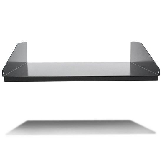 Полка одностороннего крепления для серверного шкафа, SHIP, 701402108, Глубина 400 мм, 2U, Для нагрузки 22 кг, Чёрный — фото 2