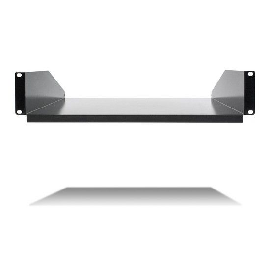 Полка одностороннего крепления для серверного шкафа, SHIP, 701402108, Глубина 400 мм, 2U, Для нагрузки 22 кг, Чёрный — фото 3