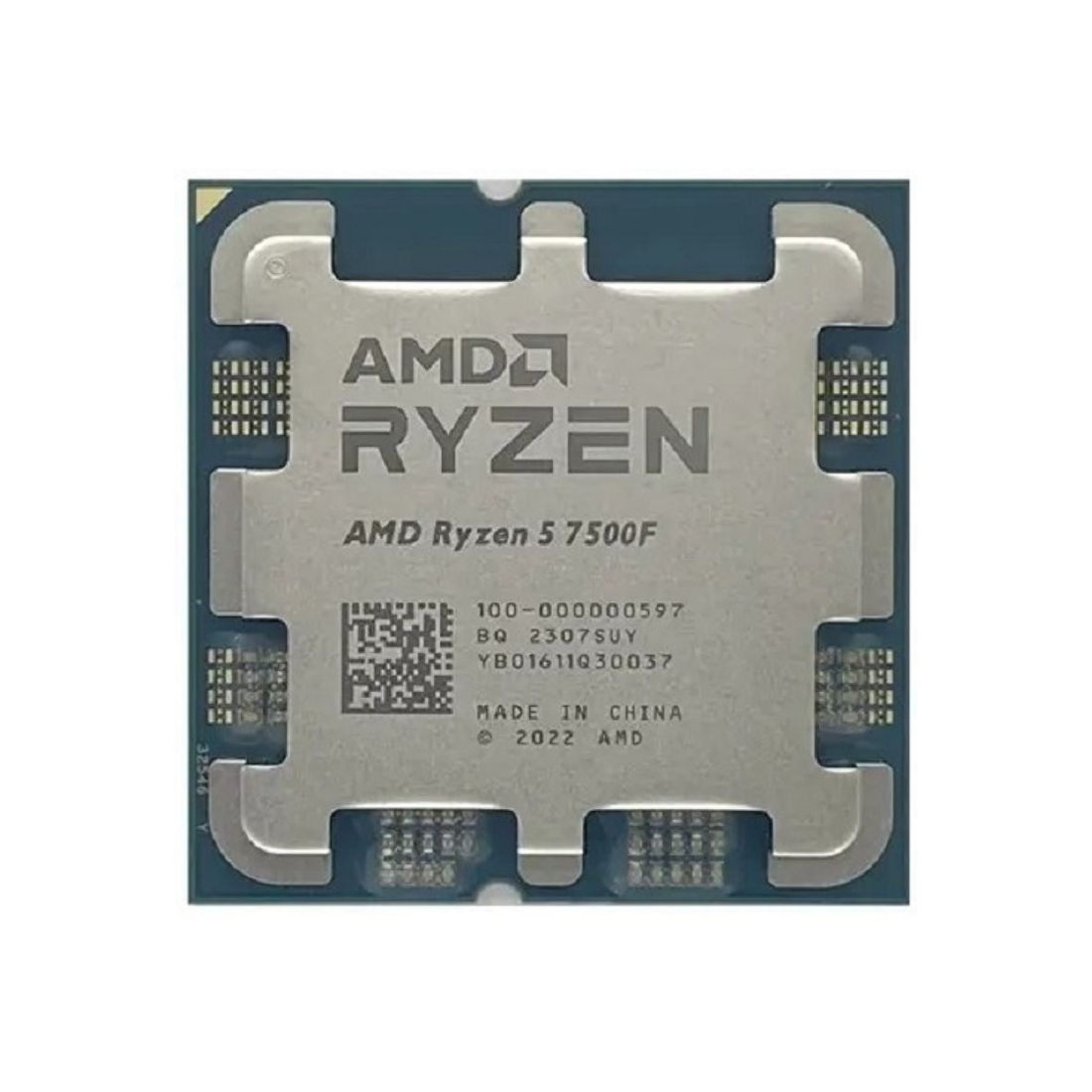 Процессор, AMD, AM5 Ryzen 5 7500F, oem, 6M L2 + 32M L3, 3.7 GHz, 6/12 Core, 65 Вт, без встроенного видео — фото 1
