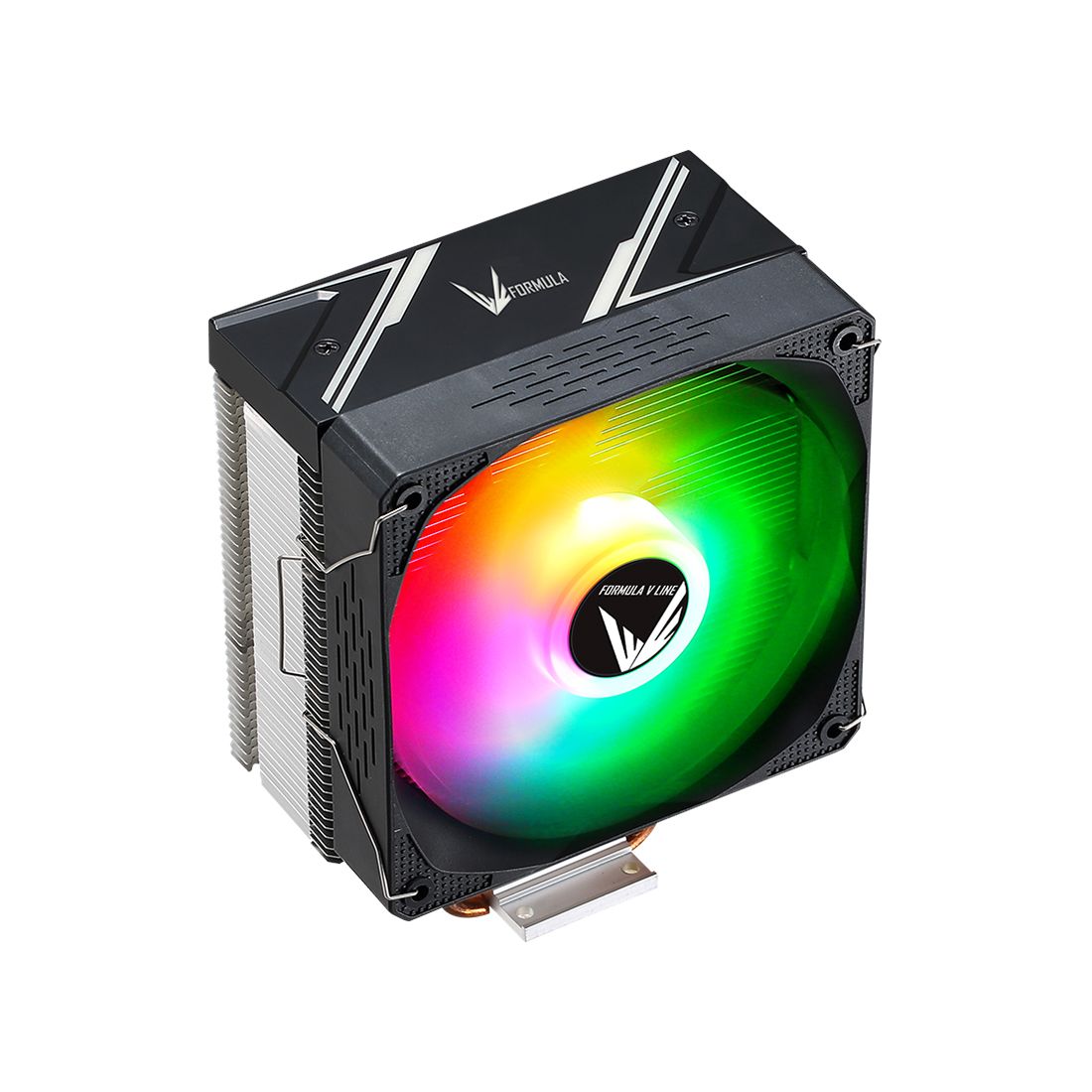 Кулер для процессора, Formula V, ICE BURG PLUS ARPW 4P, Intel 20х/1851/1700/1200/115х и AMD AM5/AM4/AM3/AM2, 200W, 120мм, 800- 1600±10% об/м, 75,89CFM,  34dB(A), 4pin, 120х73х158мм, Чёрный — купить в Lirotech
