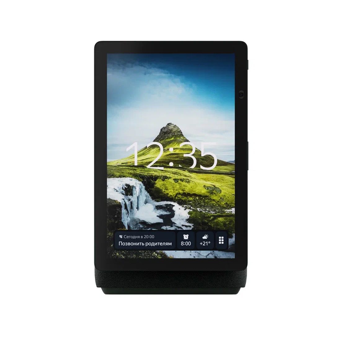 Умная колонка, Яндекс, YNDX-00055GRN, Яндекс Станция Дуо Макс с Zigbee, 60Вт, (1х 63, 2х20мм), 8 микрофонов, 60–20 000 Гц, Wi-Fi (2,4–5 ГГц), Bluetooth 5.2, 10,5”(1920  1200), LED, Зеленый — фото 3