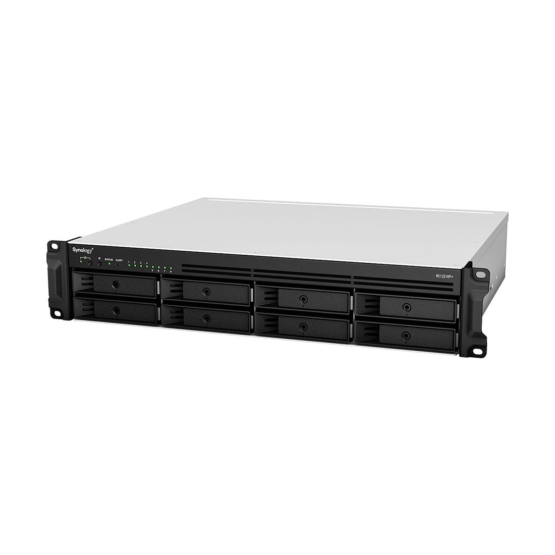 Система хранения данных (сервер), Synology, RS1221+, Ryzen V1500B, 2U, 4GB, RJ-45 1GbE — купить в Lirotech