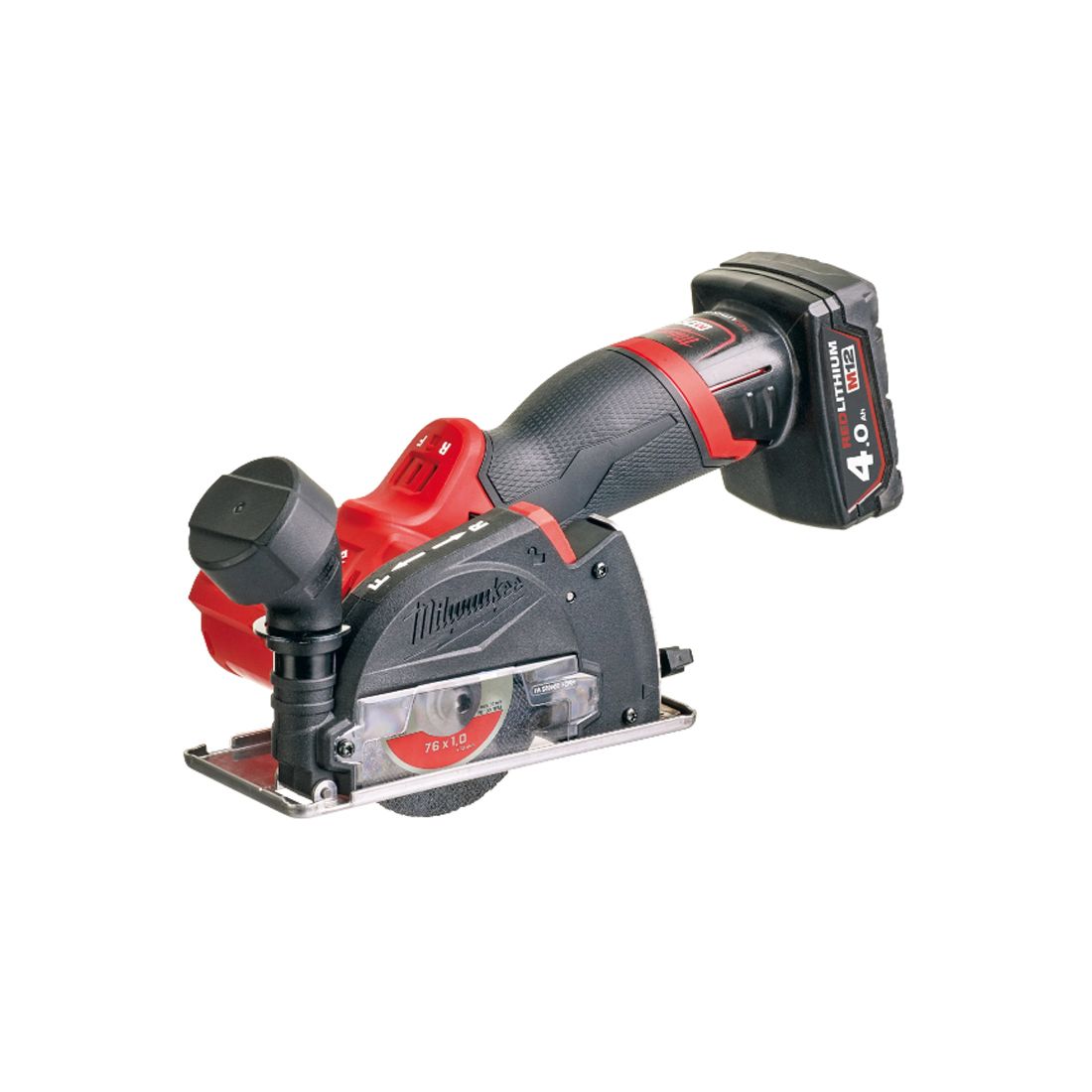 Отрезная машина, Milwaukee, M12 FCOT-0 FUEL(4933464618), 12 В, Бесщеточная отрезная машина. диск 76х10 мм, 20000 об/мин. глубина реза 16,3 мм. Вес 0,7. (тушка) без батарей и без зарядного устройства, картон — купить в Lirotech