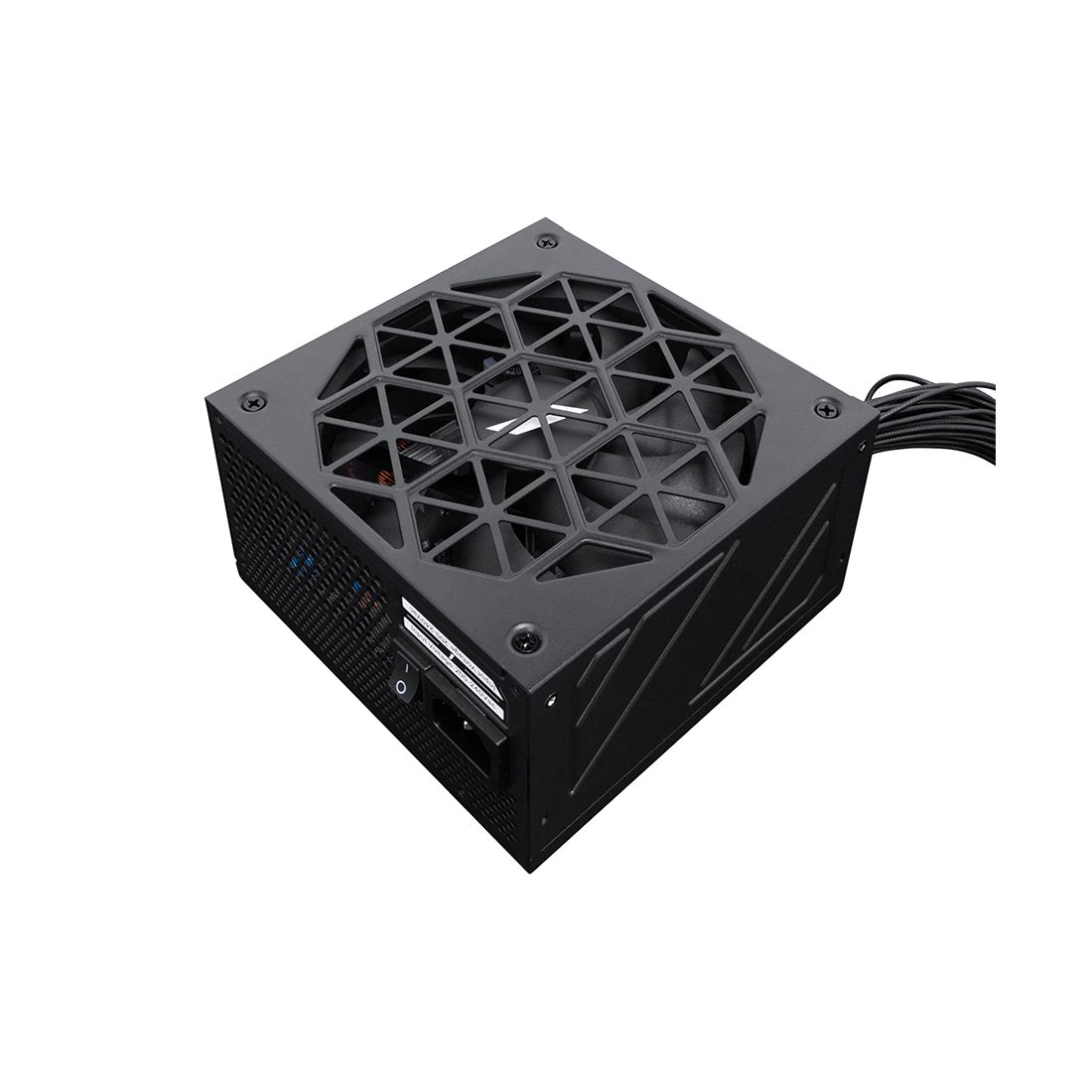 Блок питания, 1STPLAYER, HA 550W BK, 550W, ATX, 80+, APFC, 20+4pin, 4+4pin, 4*Sata, 2*Molex, 1*PCI-E 6+2-pin, Non-modular, Вентиялтор 14см, 145х150х86мм, Черный — фото 2