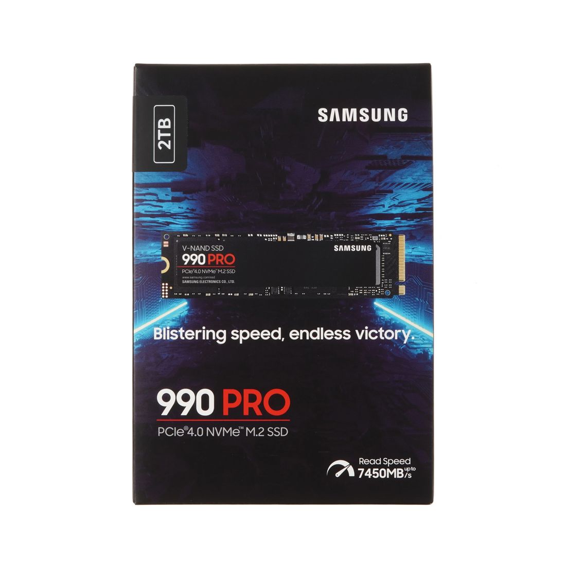 Твердотельный накопитель SSD, Samsung, 990 PRO MZ-V9P2T0BW, 2TB, M.2 PCIe 4.0 NVMe, 7450/6900 Мб/с — фото 3