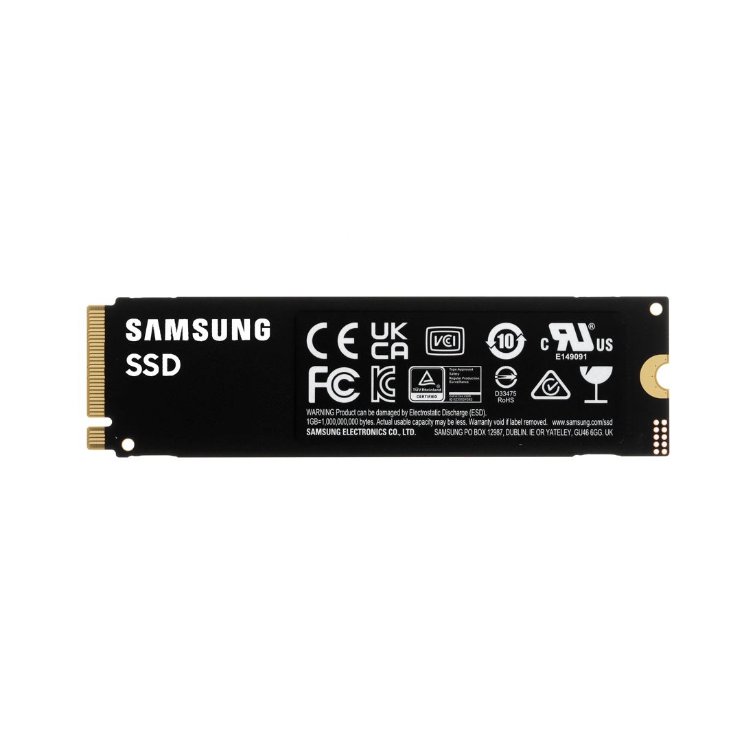 Твердотельный накопитель SSD, Samsung, 990 PRO MZ-V9P4T0BW, 4TB, M.2 PCIe 4.0 NVMe, 7450/6900 Мб/с — фото 2
