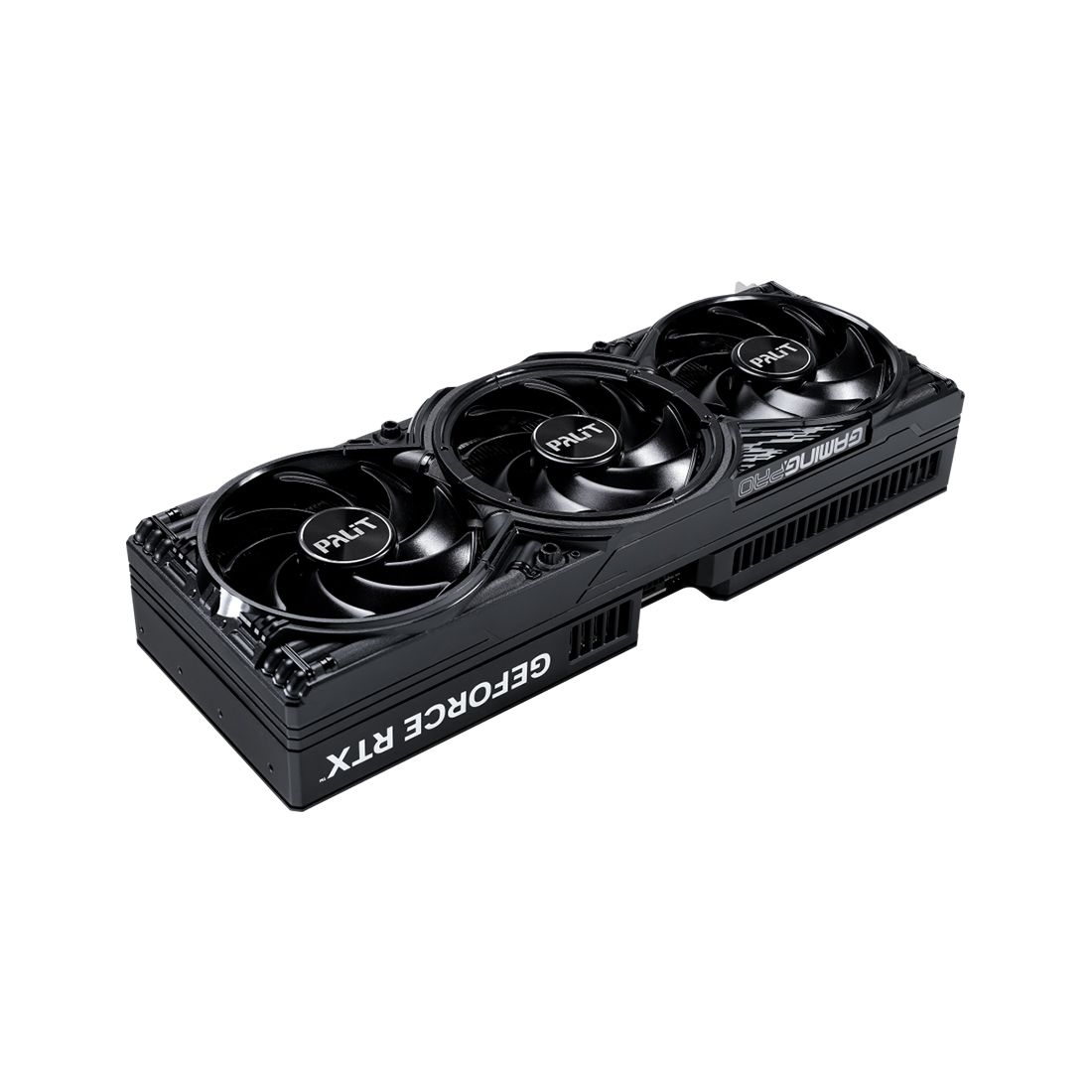 Видеокарта, PALIT, RTX 5080 GAMINGPRO 16GB (4710562244939), (NE75080019T2-GB2031A), GDDR7, 256bit, 3-DP, HDMI, 3xFan, 	331.9*127.1*60 мм, Цветная коробка — фото 2