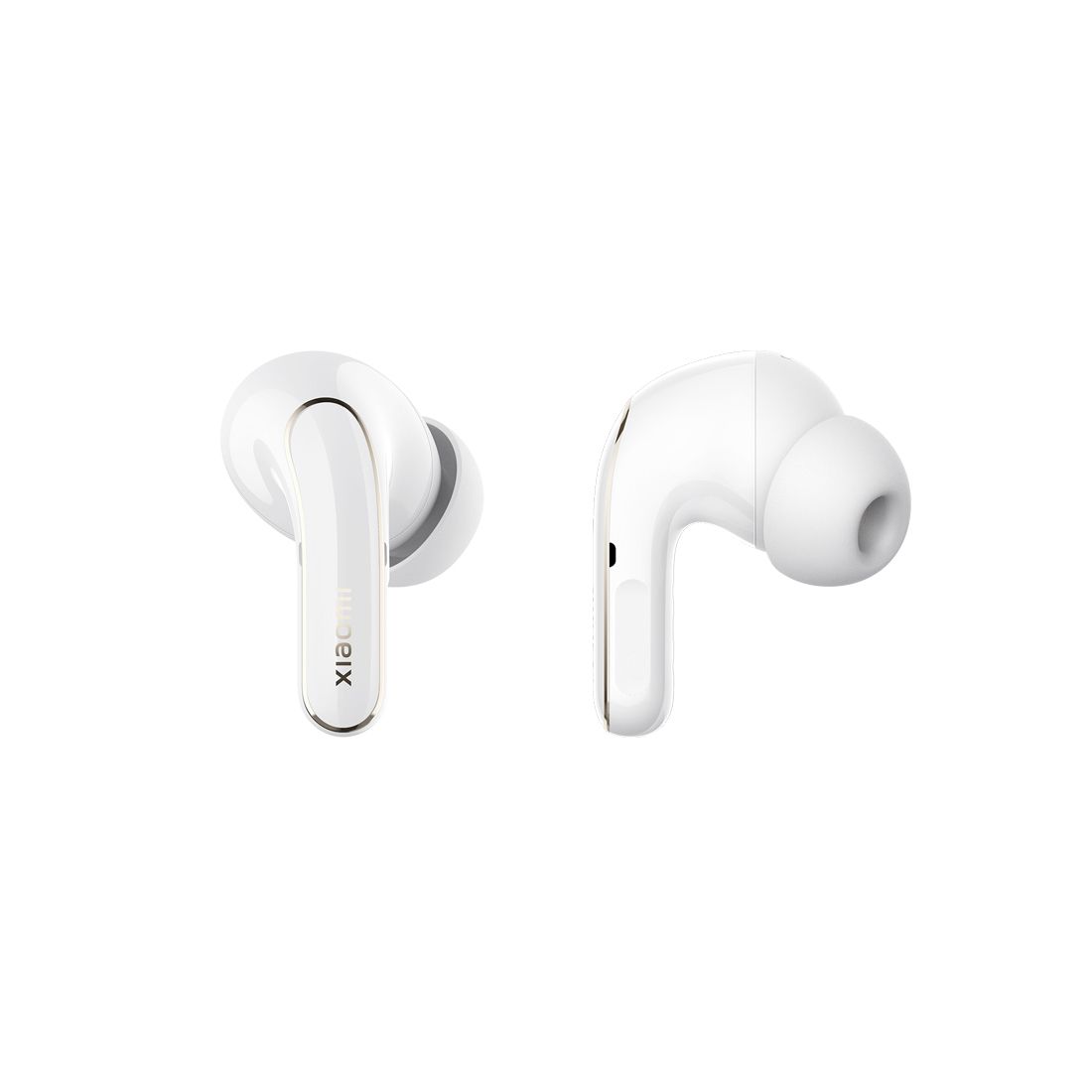 Наушники, Xiaomi, Buds 5 Pro BT White, M2437E1/BHR9642GL, 53mAh(наушники), 570mAh (зарядный кейс), На одном заряде до 8 часов, до 38 часов с зарядным кейсом, Порт для зарядки Type-C, Время зарядки 2 часа, Bluetooth 5.4, Вес 5,6 гр, Дальность беспроводного — фото 2