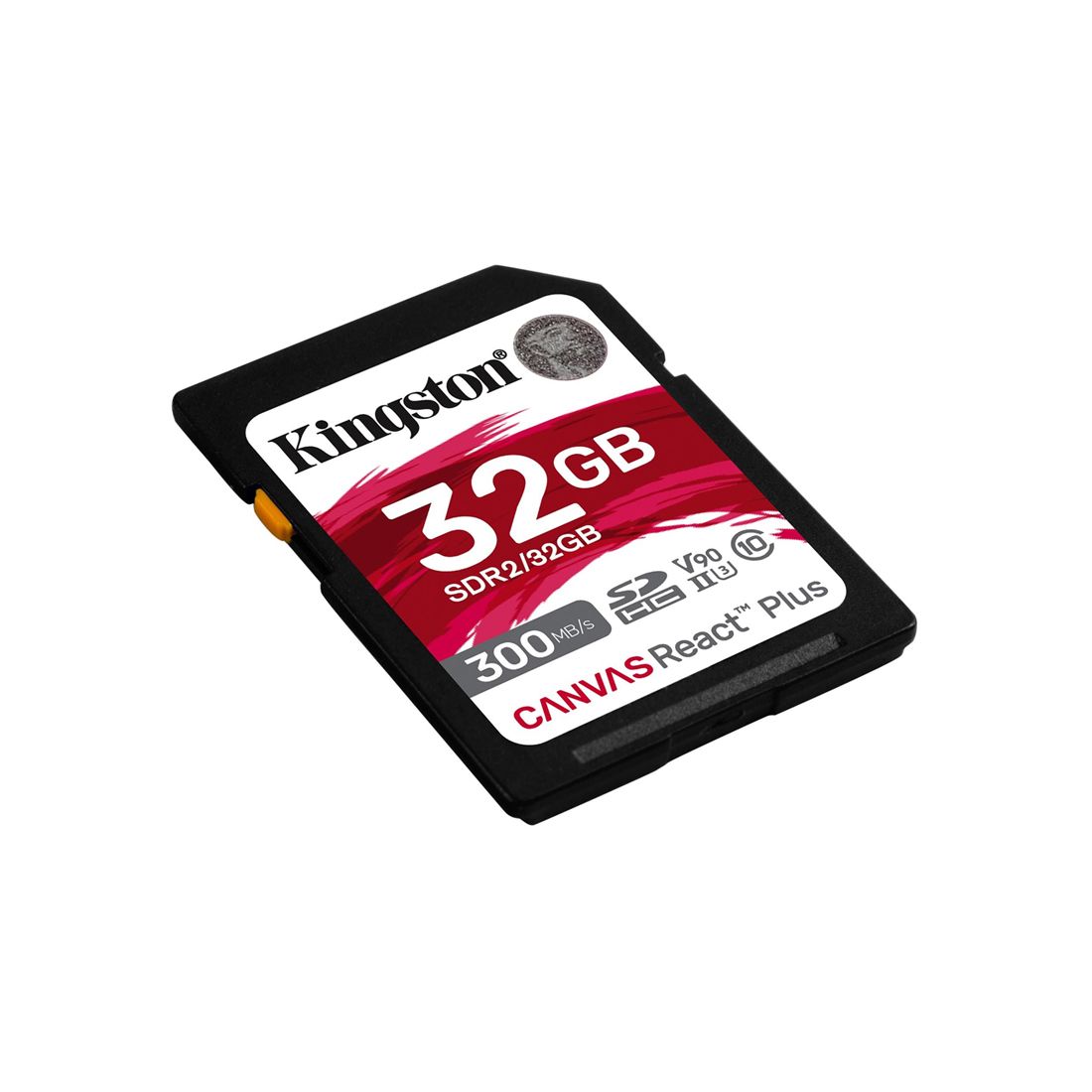 Карта памяти, Kingston, SDR2/32GB, SDHC 32GB, Canvas React Plus, UHS-II, U3, V90 — фото 2
