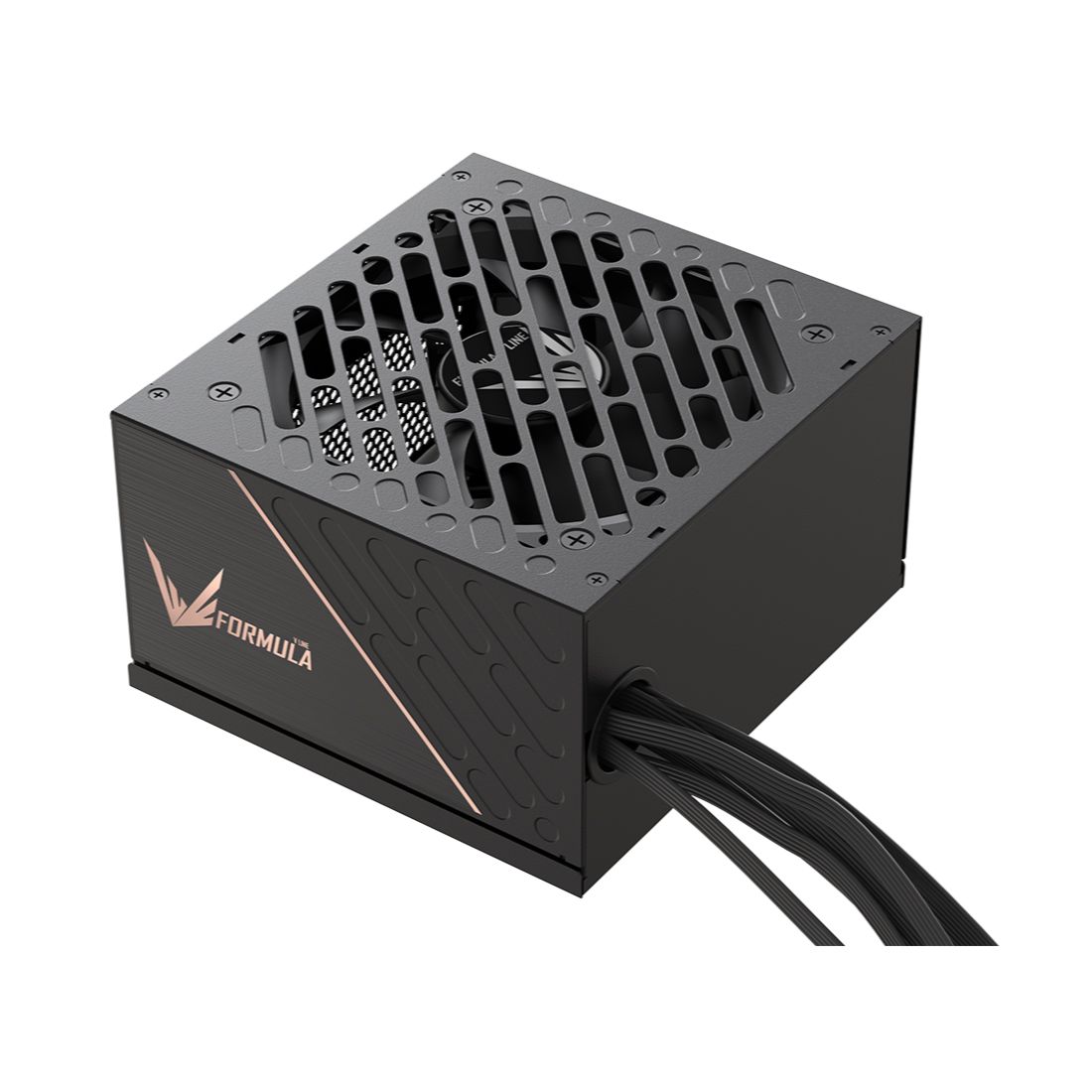 Блок питания, Formula V, FV-650BD, 650W, ATX 3.1, Bronze, APFC, 20+4 pin, 4+4pin, 5*Sata, 3*Molex, 1*PCI-E 6+2 pin, Вентилятор 12см, Кабель питания, Чёрный — купить в Lirotech