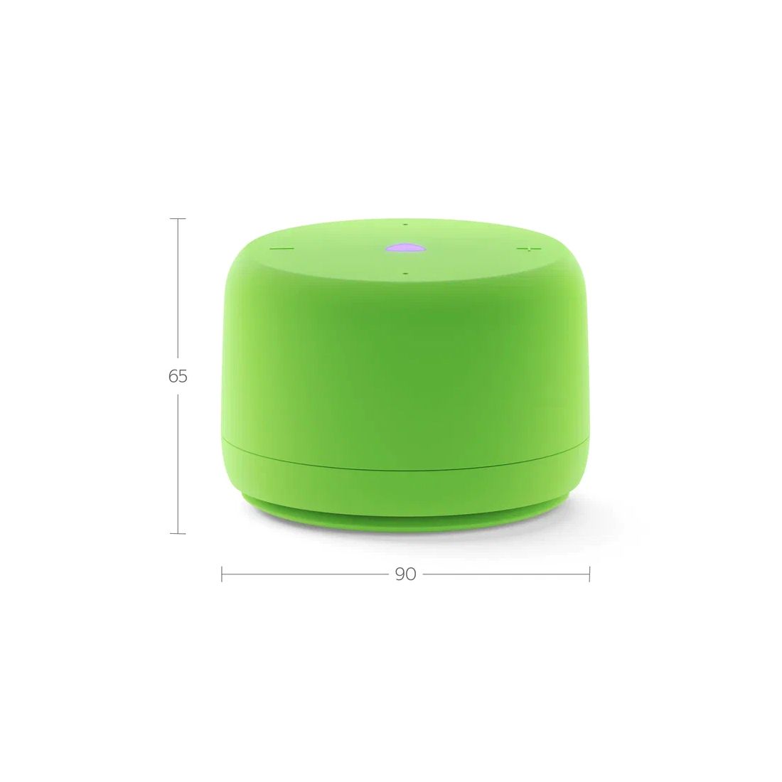Умная колонка, Яндекс, YNDX-00028GRN, Яндекс Станция Лайт 2 с Алисой без часов, 6Вт, 2 микрофона, 120-16 000 Гц, Wi-Fi (2,4–5 ГГц), Bluetooth 5.0, Зелёный — фото 3