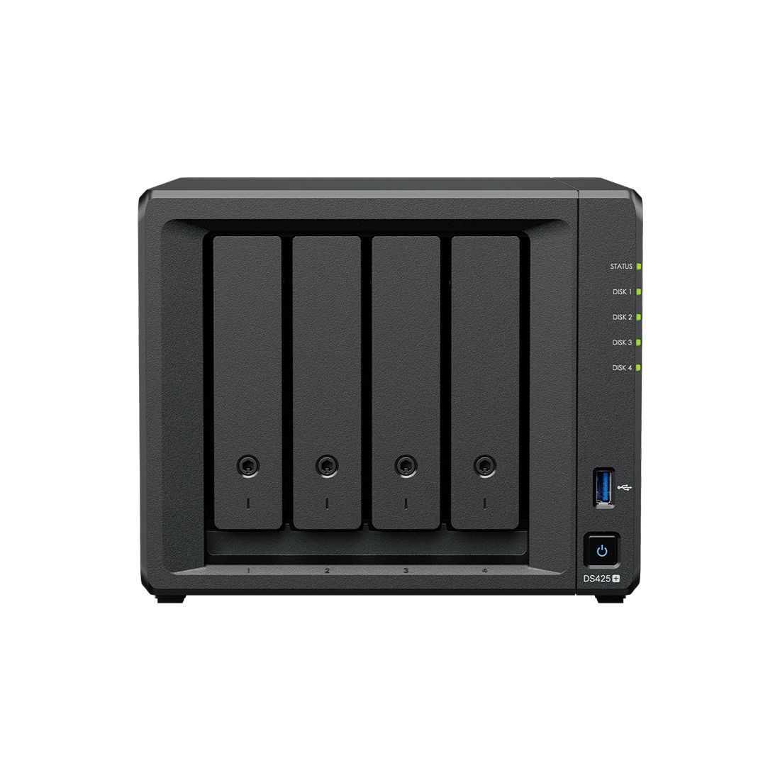 Система хранения данных (сервер), Synology, DS425+, Celeron J4125, 2GB, RJ-45 1GbE, RJ-45 2,5GbE (express replacement) — фото 2