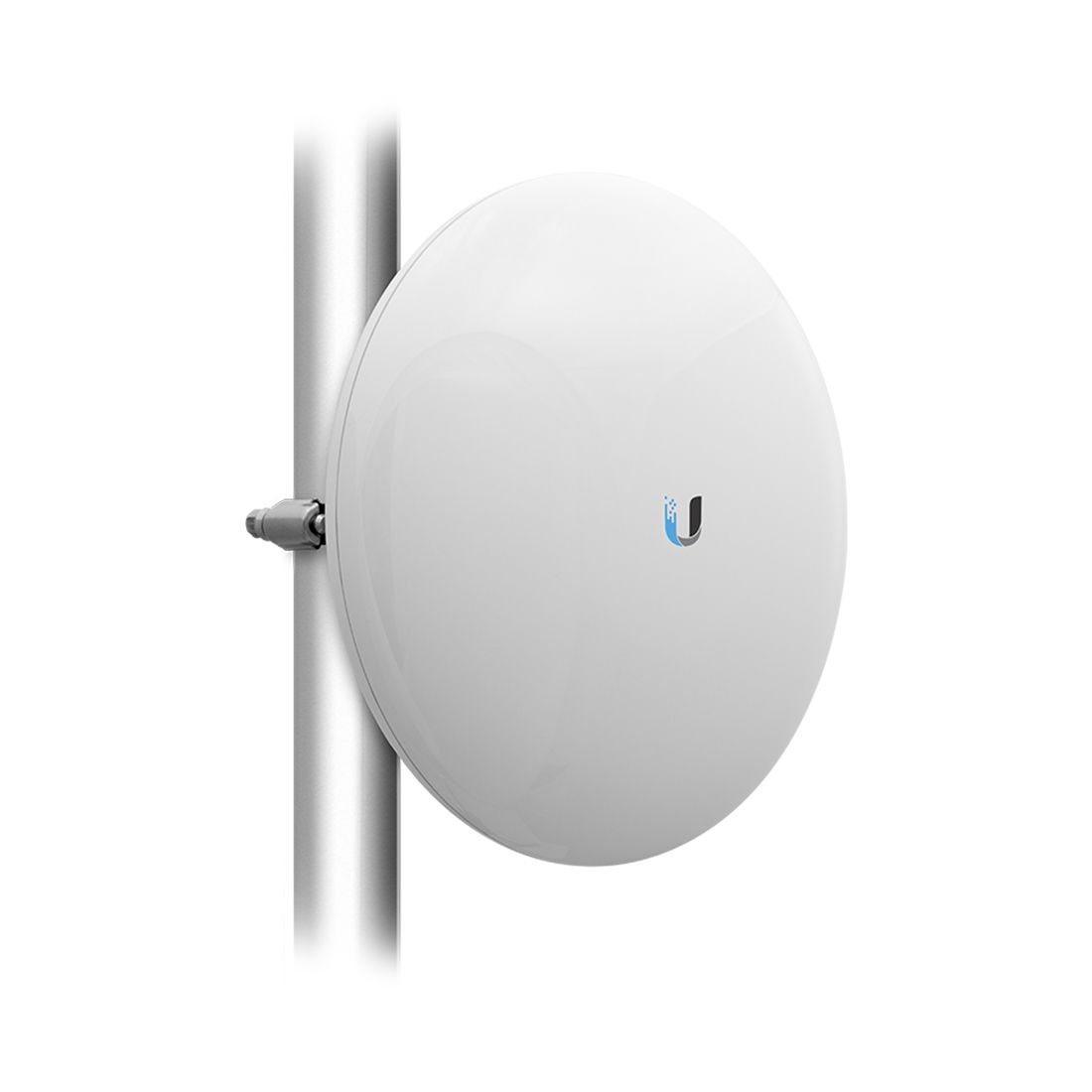 Беспроводной маршрутизатор, Ubiquiti, NBE-5AC-Gen2, NanoBeam, 2 порта 10/100/1000 RJ-45, 450 Mbps, Passive Poe 24V, адаптер в комплекте, внешняя — фото 1