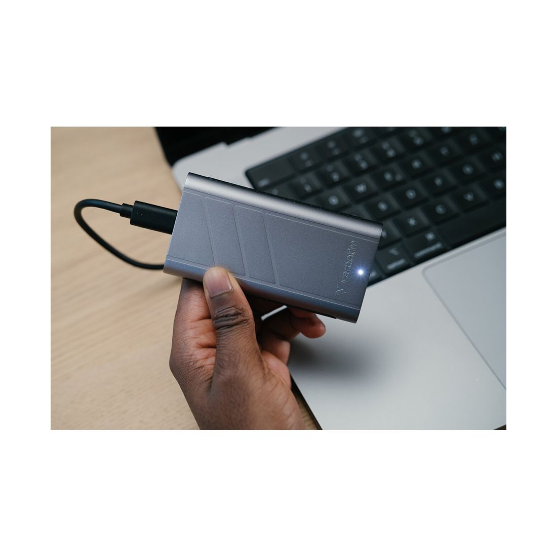 Внешний SSD диск, Verbatim, TurboMetal 32022, 2TB — фото 3