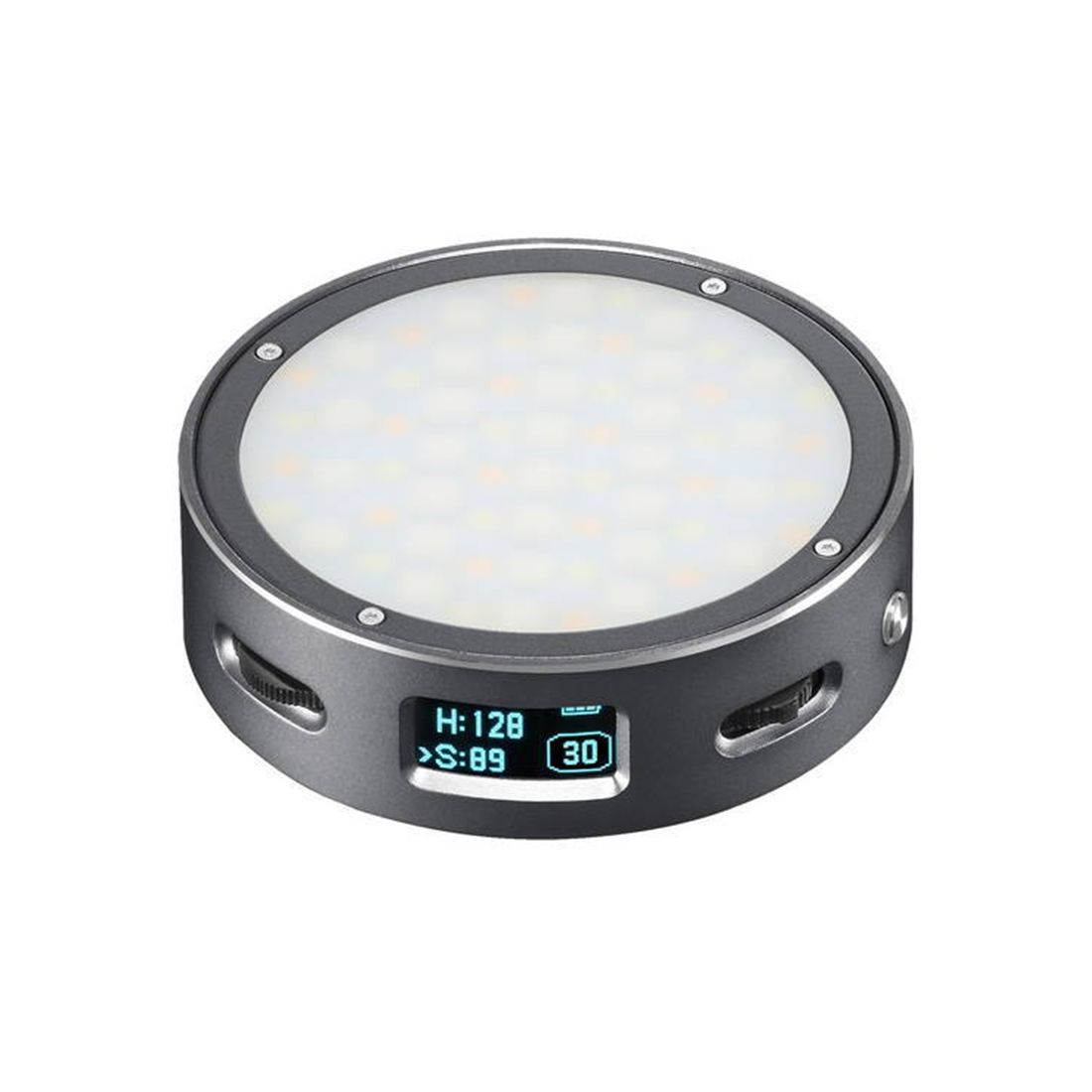 Осветитель светодиодный, Godox, R1 mini RGB, для смартфонов, серебристый — фото 3