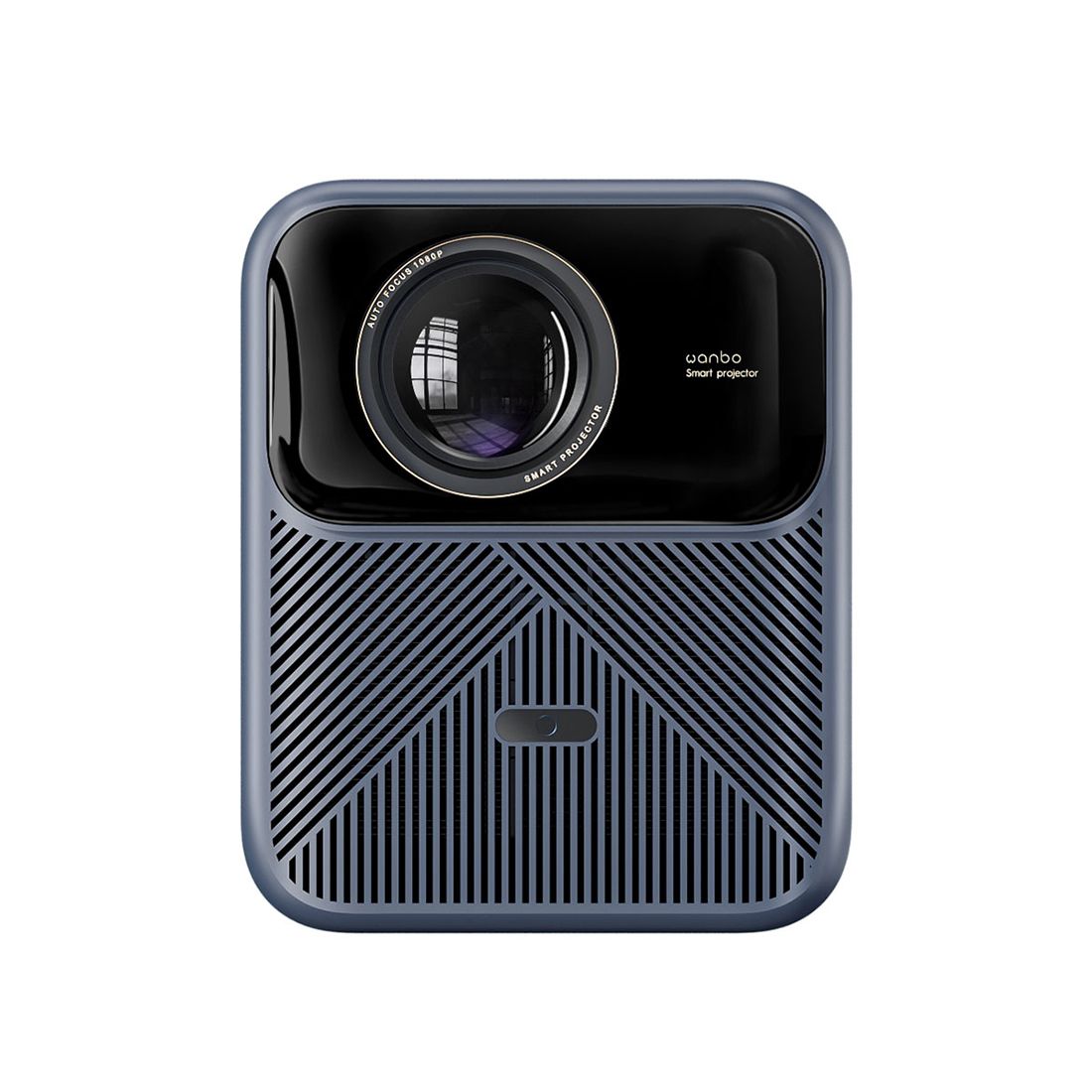 Проектор портативный, Wanbo, Mozart 1 Pro 2025, LCD, 1080p (FHD), 1200 ANSI lm, 3000:1, Google TV OS, Auto Focus, Auto Keystone, ASA 3.0, HDR10, MEMC, 20 000 часов, 2+16G, Wi-Fi 6, Bluetooth 5.0, HDMI 2.01, USB2, 3.5mm, DC*1, динамики 20W (210W), синий — фото 2