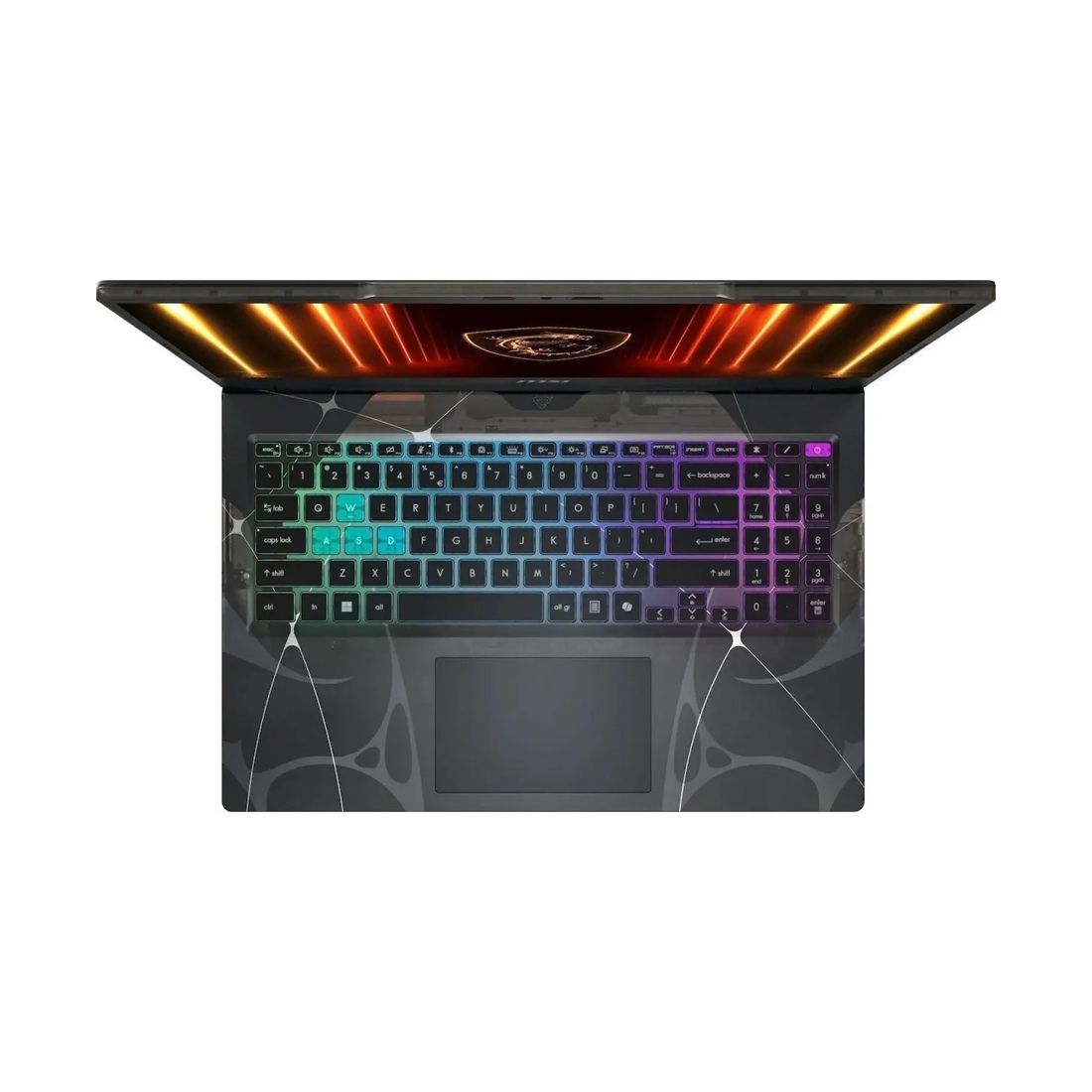 Ноутбук, MSI, Cyborg 15 B2RWEKG-1052XKZ, MS-15Q3, 9S7-15Q342-1052, 15,6", FHD 1920x1080, IPS, 144Hz, Intel Core 7 240H, 8GB*2 DDR5, 1TB SSD Gen5, NVIDIA GeForce RTX5050, 8GB GDDR7, DOS, Черный — фото 3